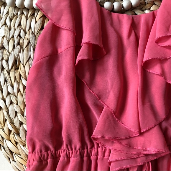 ✨Bundle 5 for $25 🏷 
🍉 Pink Ruffle Dress - Picture 10 of 10